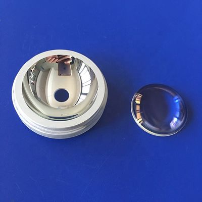 Προσαρμοσμένο Κύπελλο Ανακλαστήρα LED από Υλικό BK7 με Διάμετρο 25mm και Εστιακή Απόσταση 150mm