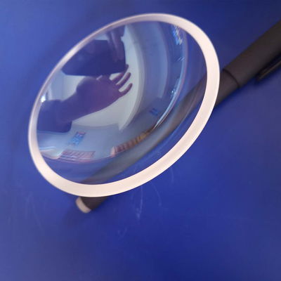 Θόλος φακού ζαφειριού με επίστρωση AR, διαμέτρου 25mm και εστιακής απόστασης 150mm για θερμική απεικόνιση υπερύθρων