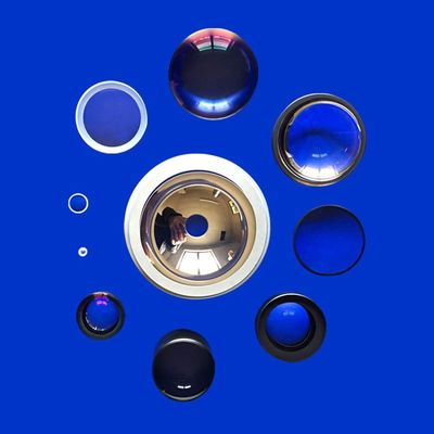 Προσαρμοσμένο Κύπελλο Ανακλαστήρα LED από Υλικό BK7 με Διάμετρο 25mm και Εστιακή Απόσταση 150mm