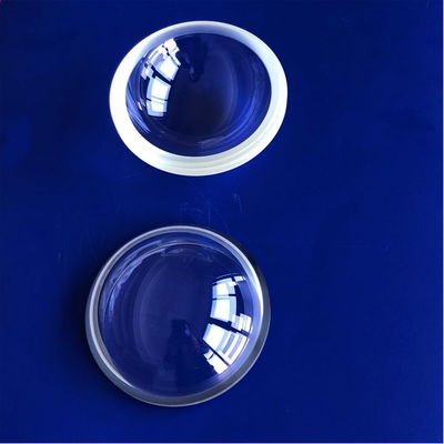 Θόλος φακού ζαφειριού με επίστρωση AR, διαμέτρου 25mm και εστιακής απόστασης 150mm για θερμική απεικόνιση υπερύθρων