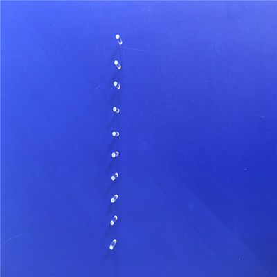 ράβδος γυαλιού χαλαζία 20mm 100mm αδιάβροχη κυλινδρική